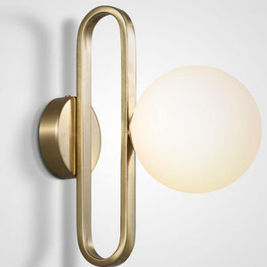 WALL  Light, бра, гостиная, кабинет, коридор, кухня, модерн, офис, популярные, светодиодные, спальня, стекло, шар Бра