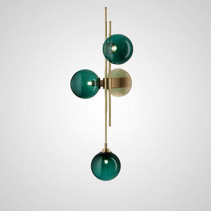 WALL  Light, бра, гостиная, новинки, популярные, постмодерн, светодиодные, склад, спальня, стекло, шар Бра
