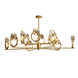 luxury, гостиная, дизайнерские, люстра, новинки, популярные, светодиодные, спальня, стекло Люстры
