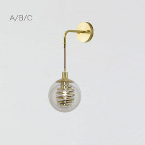 Открыть изображение как показ слайдов, WALL  Light, бра, новинки, популярные, светодиодные, спальня, стекло Бра
